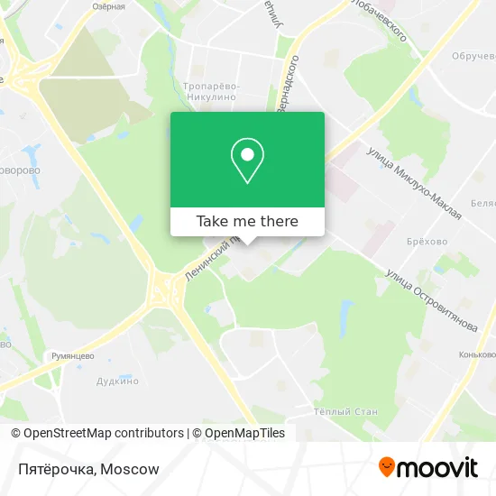 Пятёрочка map