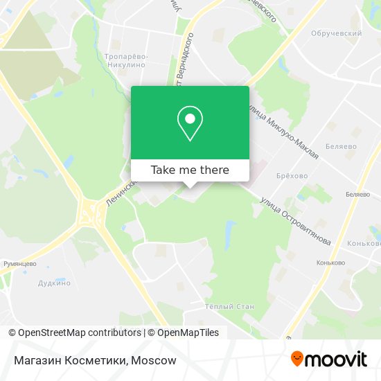 Магазин Косметики map