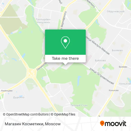 Магазин Косметики map
