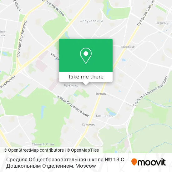 Средняя Общеобразовательная школа №113 С Дошкольным Отделением map