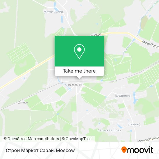 Строй Маркет Сарай map