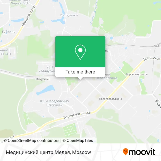 Медицинский центр Медея map