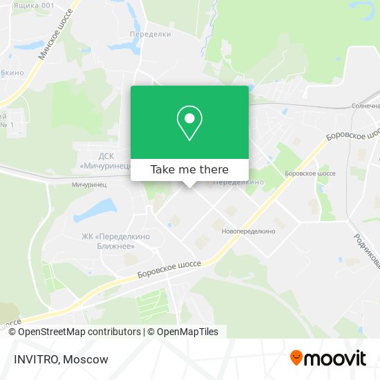 INVITRO map