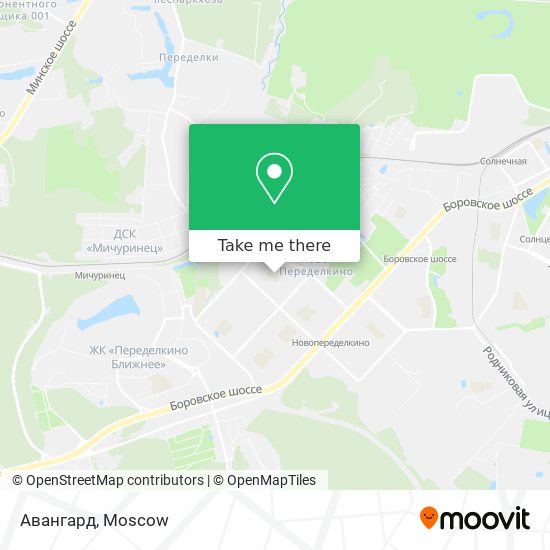 Авангард map