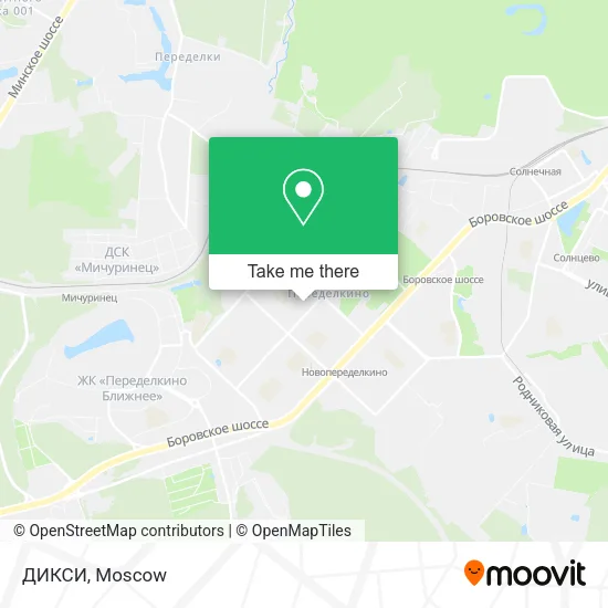 ДИКСИ map