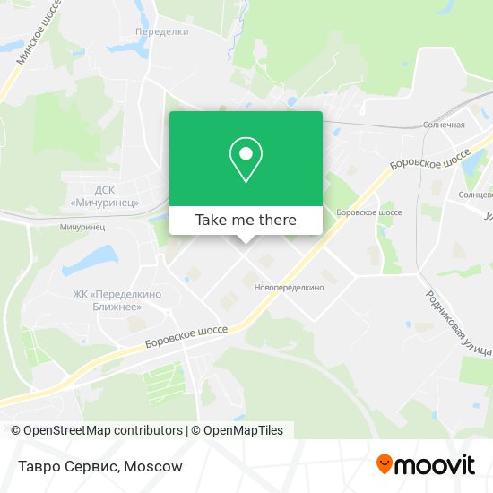 Тавро Сервис map