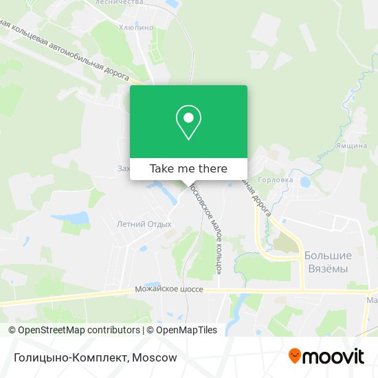 Голицыно-Комплект map