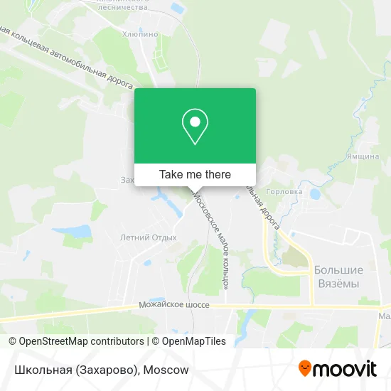 Школьная (Захарово) map