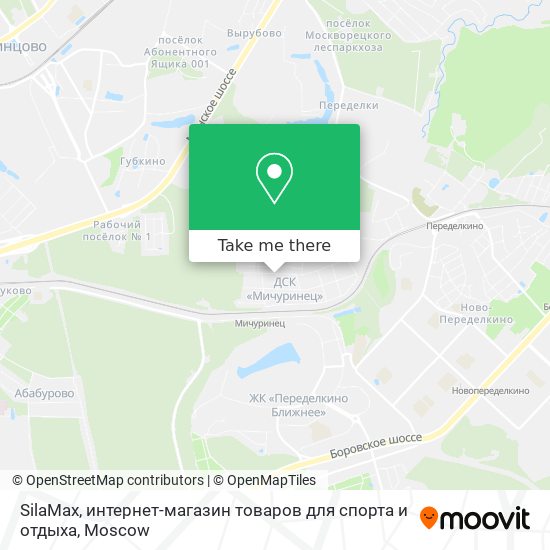 SilaMax, интернет-магазин товаров для спорта и отдыха map