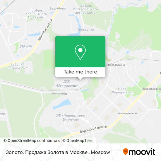 Золото. Продажа Золота в Москве. map