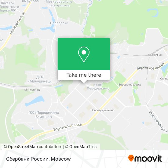 Сбербанк России map