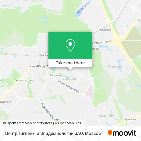 Центр Гигиены и Эпидемиологии ЗАО map