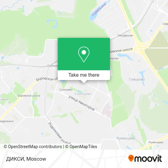ДИКСИ map