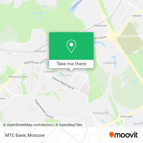 МТС Банк map