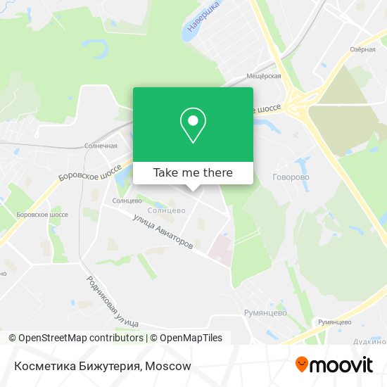 Косметика Бижутерия map