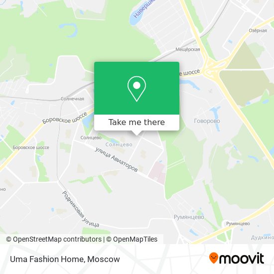 Uma Fashion Home map