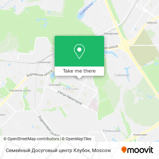 Семейный Досуговый центр Клубок map