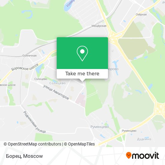 Борец map