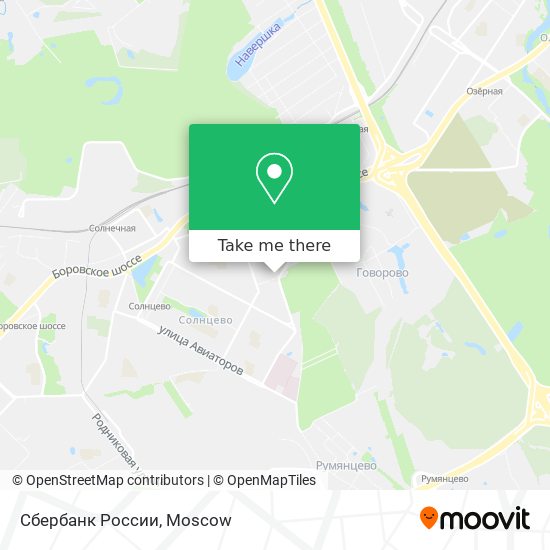 Сбербанк России map