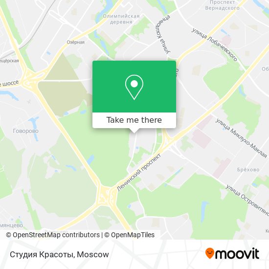 Студия Красоты map