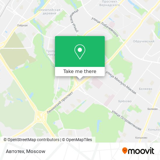 Автотех map