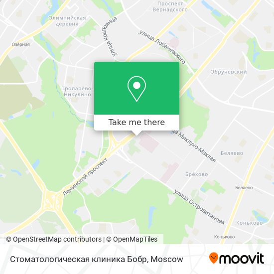 Стоматологическая клиника Бобр map