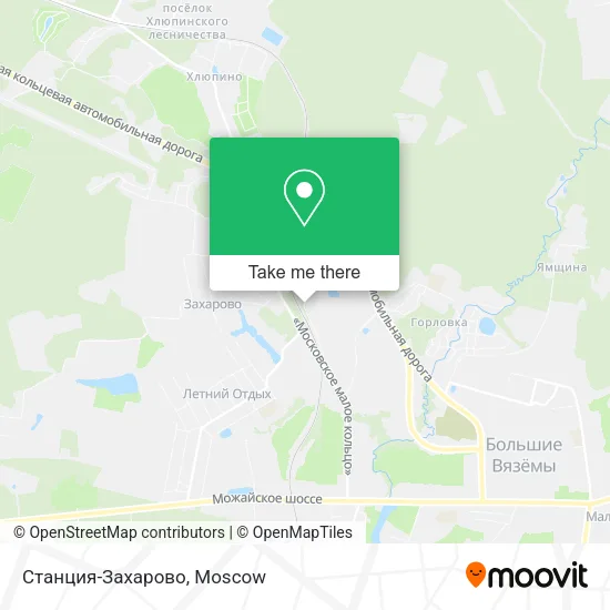 Станция-Захарово map