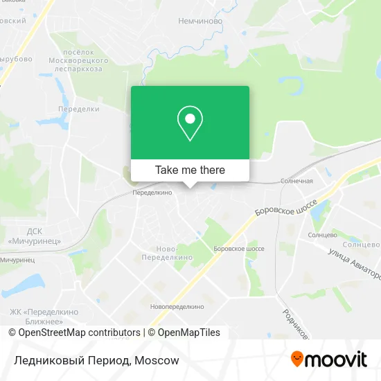 Ледниковый Период map