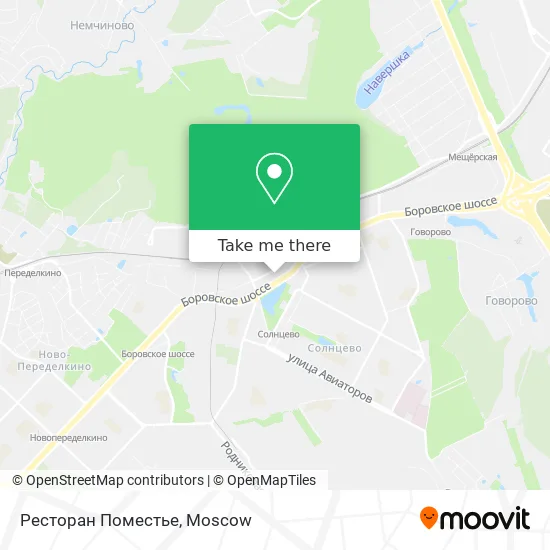 Ресторан Поместье map