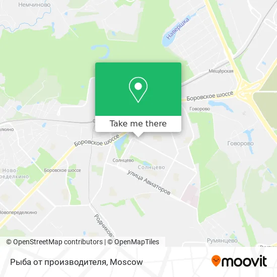 Рыба от производителя map