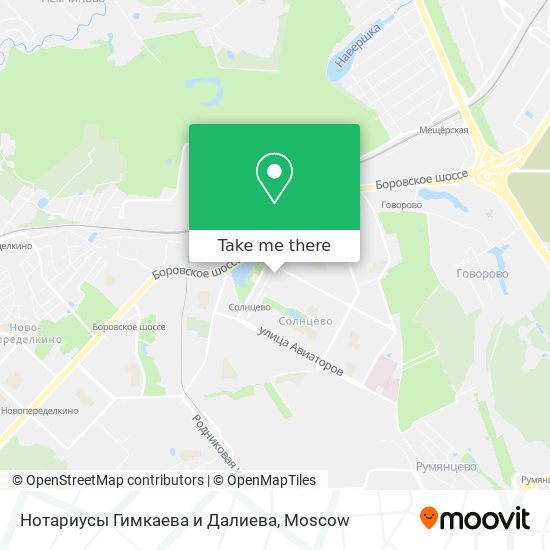 Нотариусы Гимкаева и Далиева map