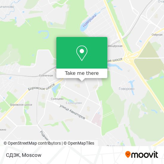 СДЭК map