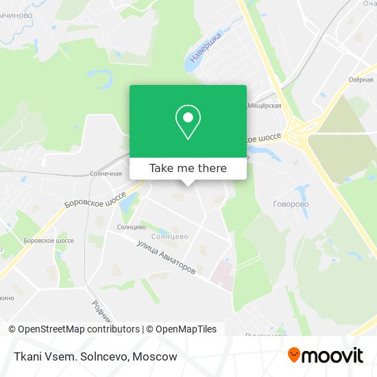 Tkani Vsem. Solncevo map