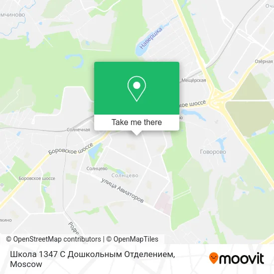 Школа 1347 С Дошкольным Отделением map