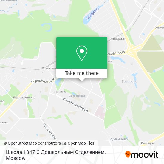 Школа 1347 С Дошкольным Отделением map