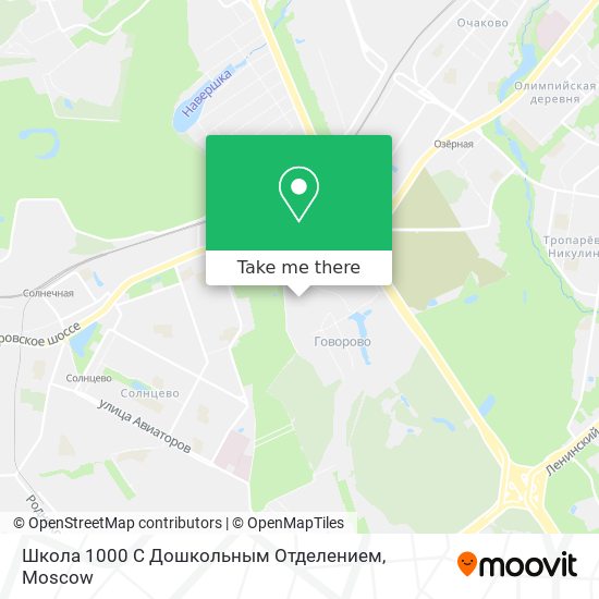 Школа 1000 С Дошкольным Отделением map