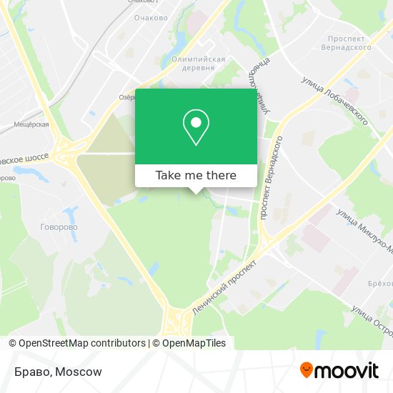 Браво map