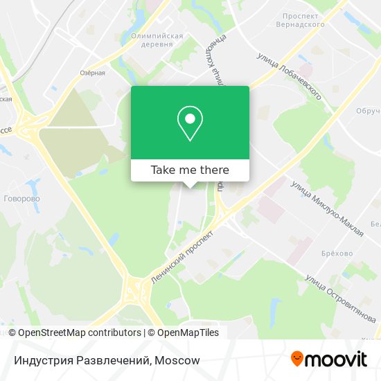 Индустрия Развлечений map