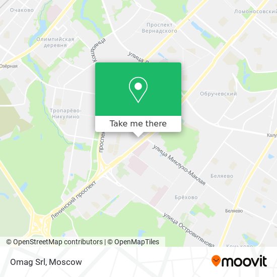 Omag Srl map