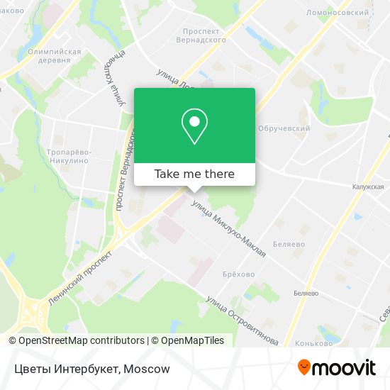 Цветы Интербукет map