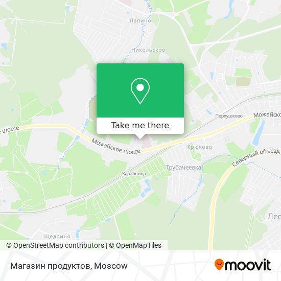 Магазин продуктов map