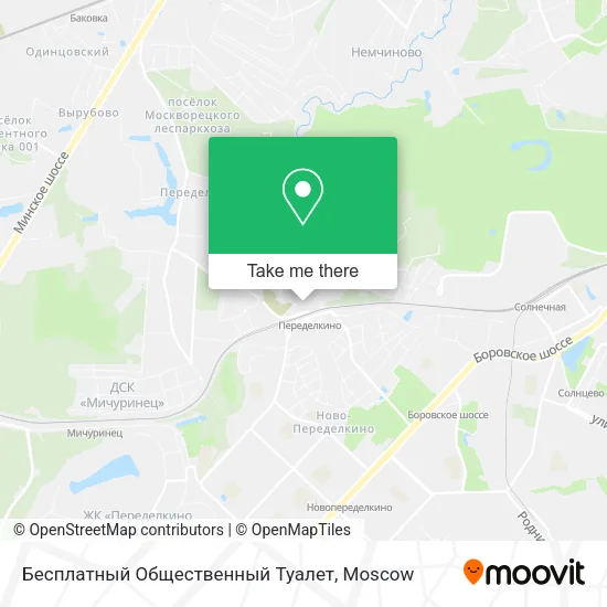 Бесплатный Общественный Туалет map