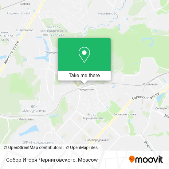 Собор Игоря Черниговского map