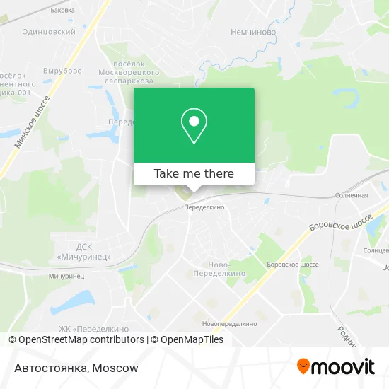 Автостоянка map