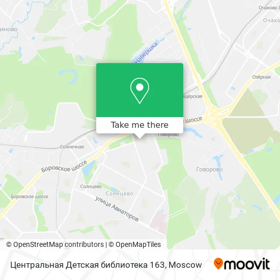 Центральная Детская библиотека 163 map