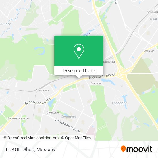 LUKOIL Shop map