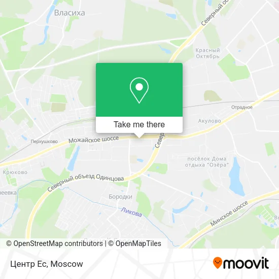 Центр Ес map