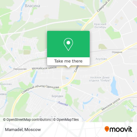 Mamadel map
