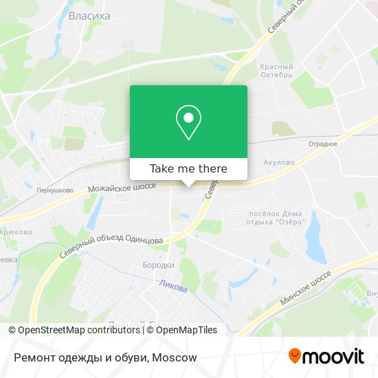 Ремонт одежды и обуви map