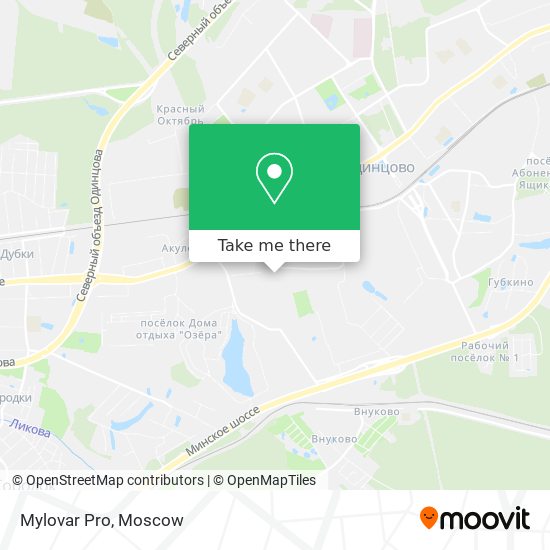 Mylovar Pro map
